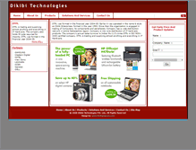 Tablet Screenshot of dikibitech.co.in